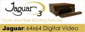 Jaguar-3 64X64 matrix switcher routes