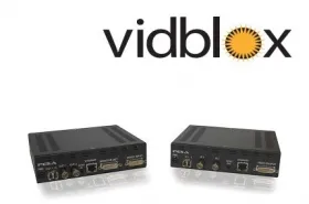 Vidblox Media Extenders for Coax or Fiber Transports