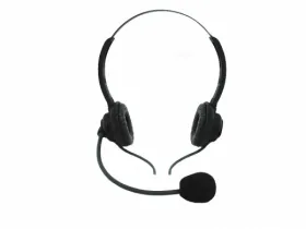 Two-ear headset with microphone